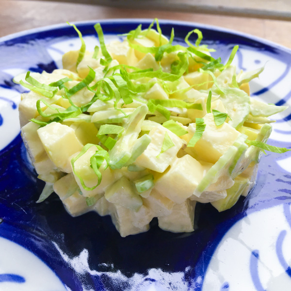 an Original Waldorf Salad on a plate