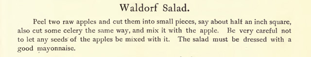 Original Waldorf Salad Recipe